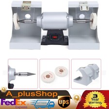 Polisher Polishing Machine Dental Lab Lathe Bench Buffing Grinder Jewelry 110V