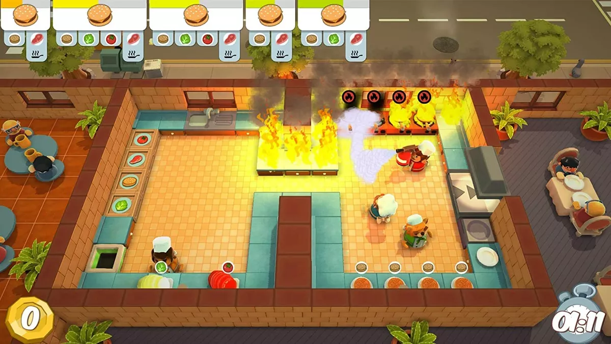 Overcooked! And Overcooked! 2 Ps4 - Físico