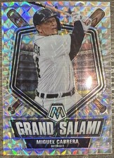 Miguel Cabrera [Mosaic Prizm] #GS-8 2022 Panini Mosaic Grand Salami