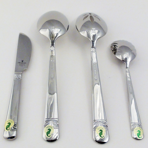 WICKLOW by Waterford Stainless Iced Tea Spoon 7.75" tall NEW NEVER USED - Picture 4 of 4