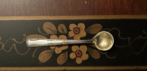 Camellia by Gorham Sterling Silver .925 Salt Spoon 2-7/8 in