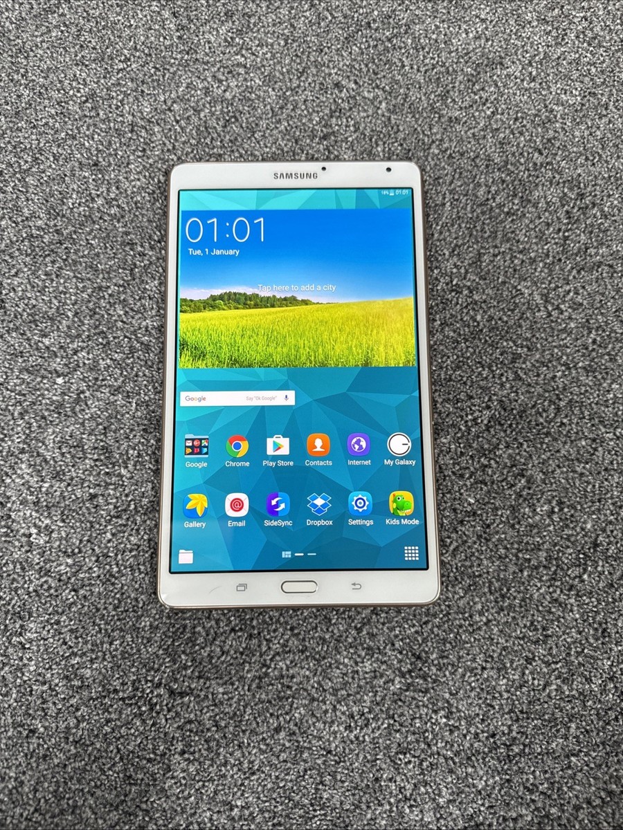 Samsung Galaxy Tab S SM-T700 16GB, Wi-Fi, 8.4 in White for