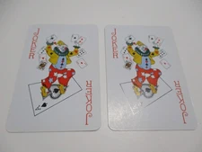 Single Swap Playing Cards LOT (2) JOKER HAWAII ISLAND HERITAGE HULA GIRL FS