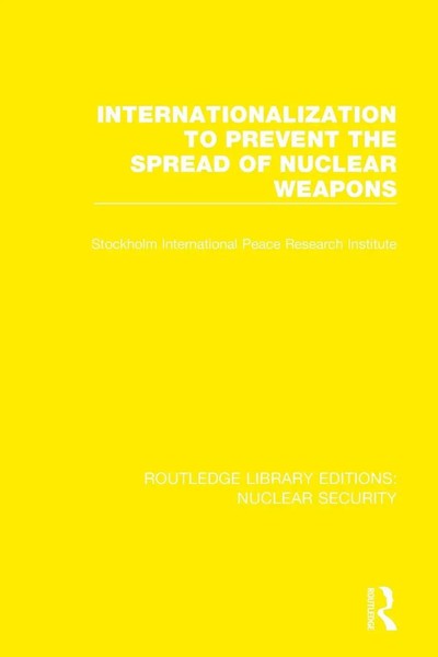 Stockholm International Peace Research I | Internationalization To Prevent...-image