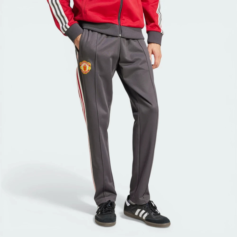 adidas Manchester United Originals Track Pants Utility Black IY0044 Size XS