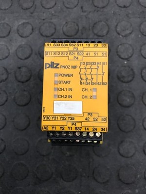 PILZ PNOZ X8P 24 VDC Safety Relay USED
