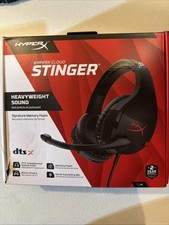 HyperX ‎Cloud Stinger HX-HSCS Wired Gaming Headset Black Heavyweight Sound NEW!
