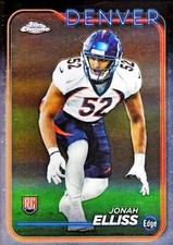 2024 Topps Chrome #258 Jonah Elliss BASE ROOKIE RC BEARS