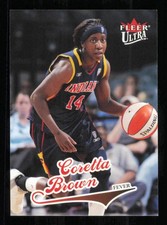 2004 Ultra WNBA #71 Coretta Brown  Basketball FEVER NM-MT