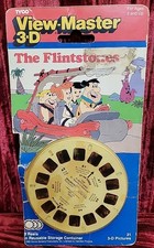 Tyco View-Master 3-D The Flintstones Kids Slides VINTAGE PICTURES REELS MASTER
