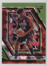 2022-23 Panini Flux Red Cracked Ice Prizm Buddy Hield #32 13zo