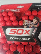 zuru 2 Packs of 50 X-shot faze clan blaster refill packs x-shot 100 Rounds