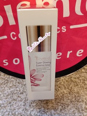 BISMID TONER SUPER GLOWDING ESSENCE BISMID FEUCHTIGKEITSSPENDEND ANTI AKNE STRAFFT DIE POREN