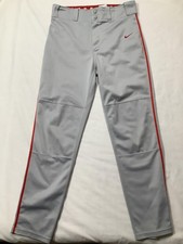 Nike Pants Youth XL Gray Dri-FIT Baseball Performance Swing man Griffey jr.
