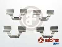 Autofren Seinsa ZubehöRsatz, Scheibenbremsbelag Hinten FüR CitroËN Peugeot
