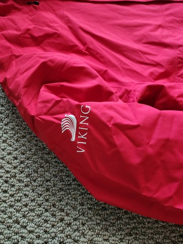 Helly Hansen Jacket Mens 2XL Red Viking Cruises Windbreaker Helly Tech Hooded - Picture 8 of 10