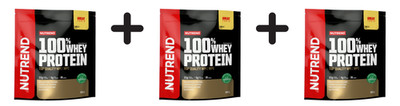 3 x Nutrend 100% Whey Protein, Vanilla - 800g (41,65 EUR/kg)