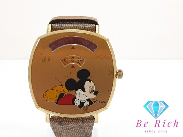 Montre Gucci Grip 157.4 Ya157420 Disney Collaboration Mickey Mouse unisexe