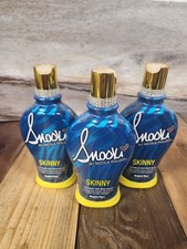 3PK Snooki Skinny Dark Black Bronzer Tanning Lotion