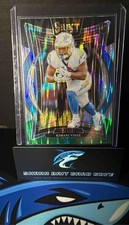2024 Panini Select Kimani Vidal #15 Concourse Black and Green Prizm Shock RC