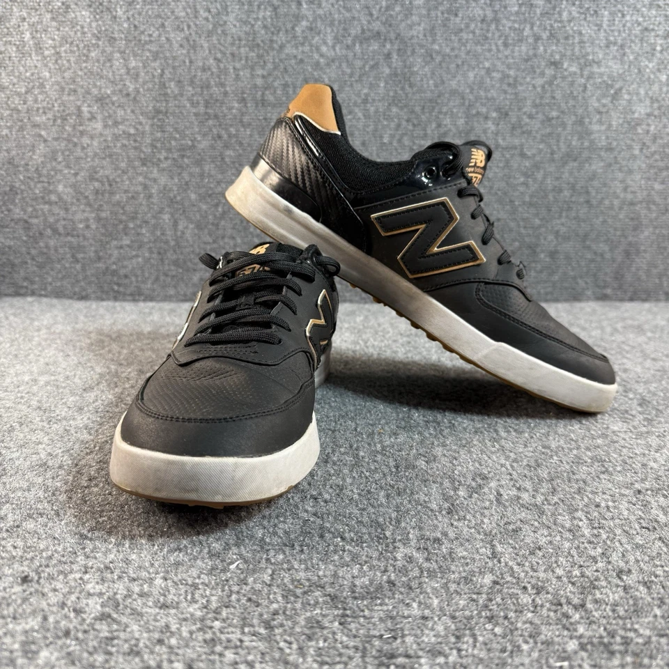 Zapatos de golf New Balance 574 verdes para hombre negros/marrones/bronceados NBG574GBK 10,5D Foto 4 de 4