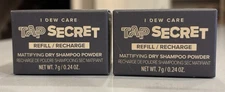 I Dew Care Tap Secret Mattifying Dry Shampoo Powder (2) .24oz Each NIB Exp 05/27