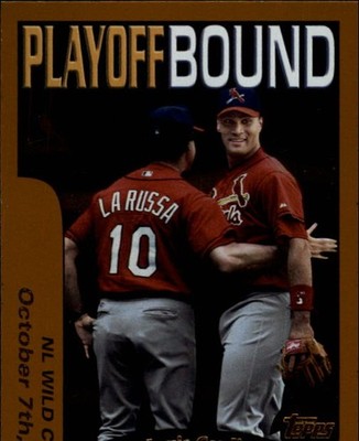 2002 Topps Baseball Card #355 St. Louis Cardinals PB