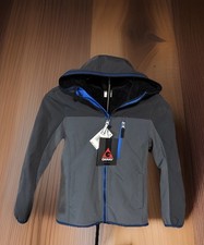 New-Gerry Falcon Soft shell Jacket-Blk/Gry With Faux Linner-Youth Size L
