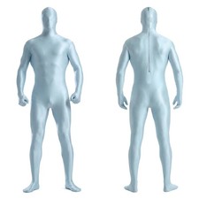 Men's Full Body Zentai Spandex Jupuit Stretch One Piece Bodysuit Costume Cosplay