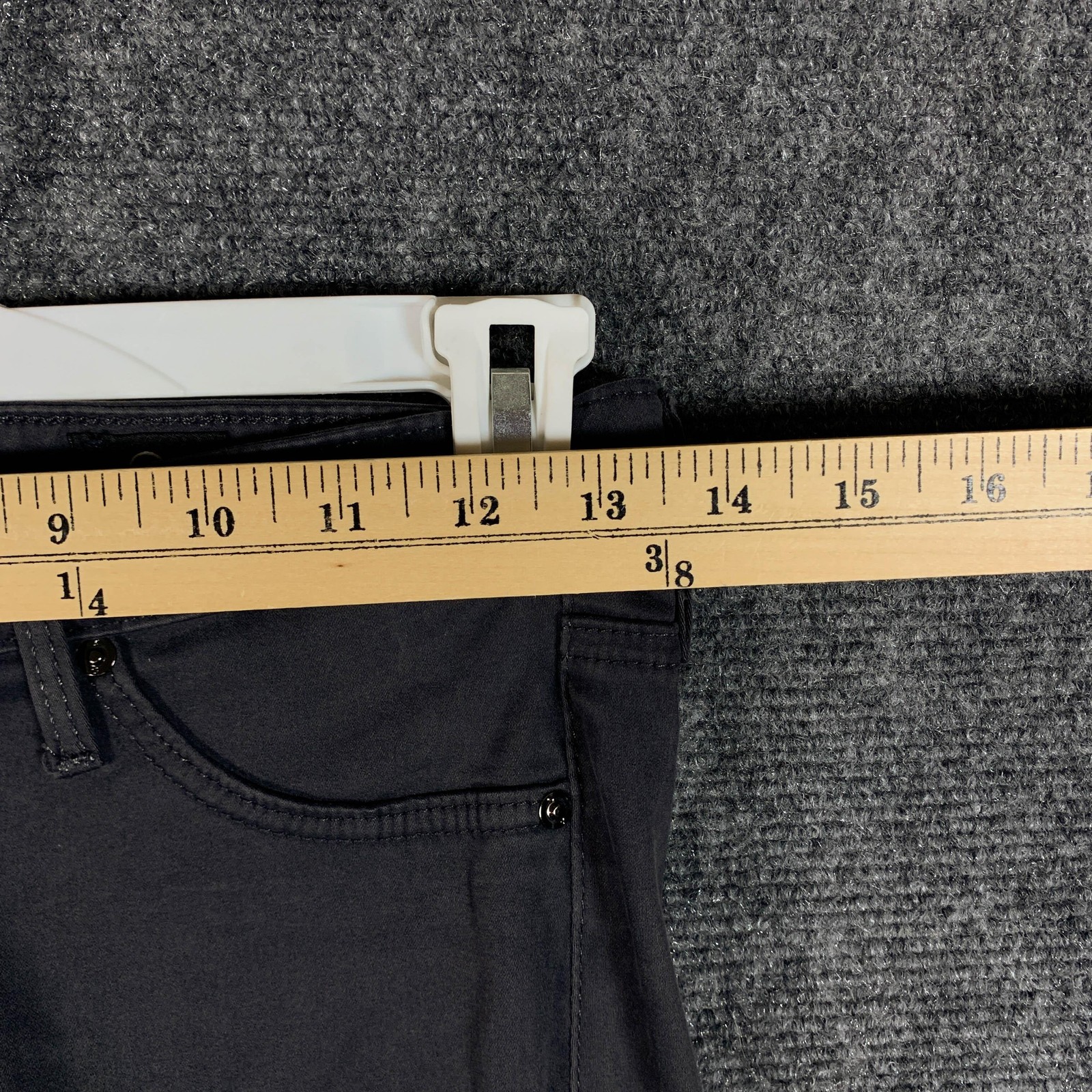 AG Adriano Goldschmied Jeans Womens 24R Black The Legging Super Skinny Denim thumbnail 7