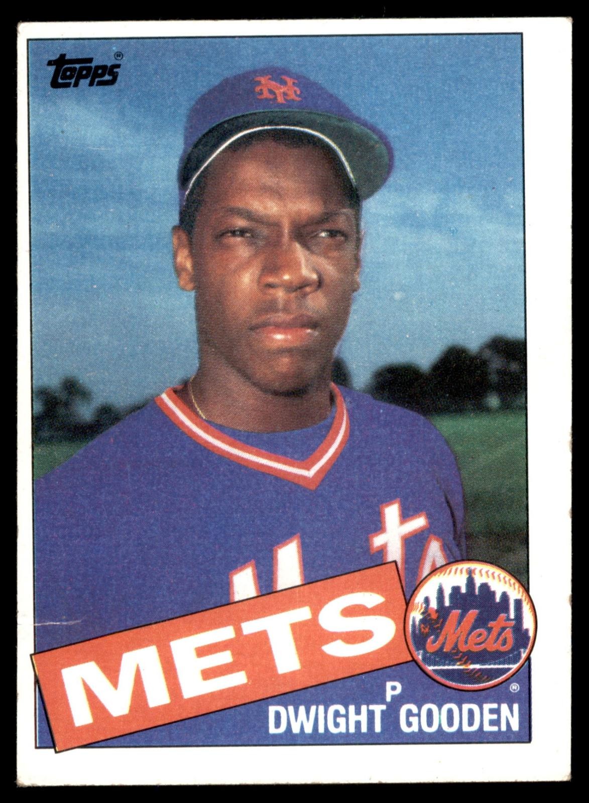 1985 Topps #620 Dwight Gooden RC Mets