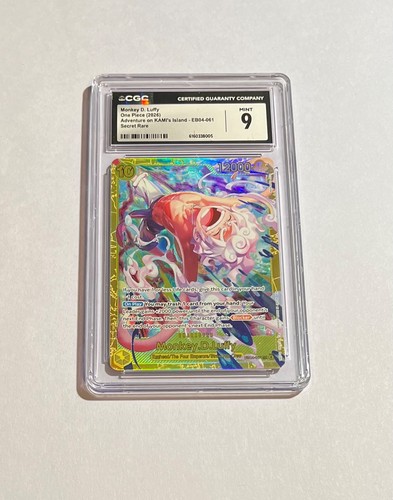 Monkey.D.Luffy graded CGC 9 for sale on eBay