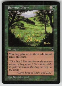 Summer Bloom (122/167) - Visions - Magic: The Gathering