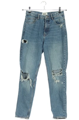 ZARA TRAFALUC Jeans boyfriend Dames Jeans T EU 34 bleu style décontracté - Photo 1/4