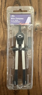 ALVIN #201 Bow Compass 6 1/2'' Pencil Compass/Divider Made In Germany NEW!