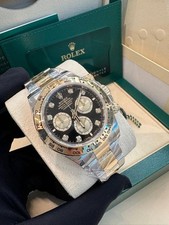 Rolex Daytona Cosmograph Daytona Black Dial With Diamonds 126503 Unworn …