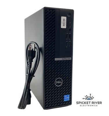Dell OptiPlex 5000 SFF 4.80GHz 6-Core i5-12600 256GB SSD 16GB RAM Windows 11 Pro