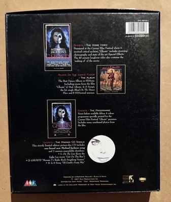 Michael Jackson Ghosts Deluxe Collectors Box Set limited edition