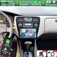 9 Carplay For Honda Accord 6th 1998-2002 Android 13 Car Stereo Radio Gps  Cam