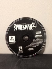 Spiderman 2 Enter Electro PS1 Sony PlayStation 1 Black Label Marvel Disc Only