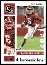 DeVonta Smith Rookie 2021 Panini Chronicles Draft Picks #6 Alabama Crimson Tide