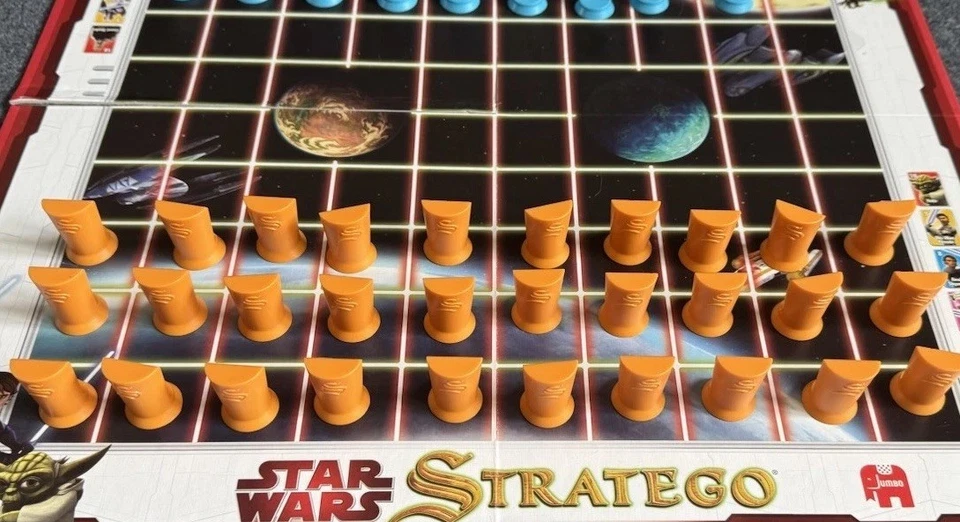 Star Wars Clone Wars Stratego Board Game. Rare. 99% Complete missing one piece - Image 3 of 4