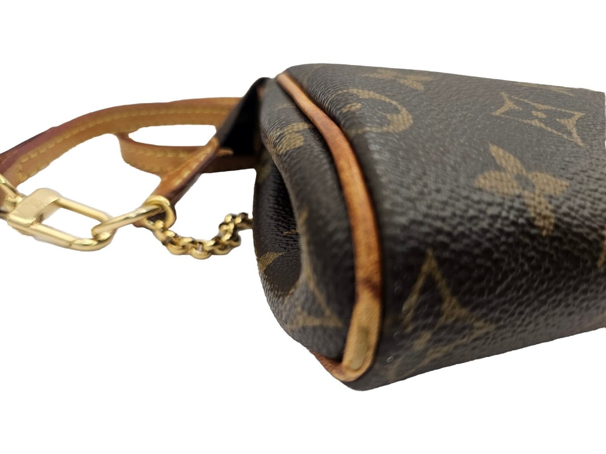 LOUIS VUITTON Eva Monogram Canvas Crossbody Bag | eBay