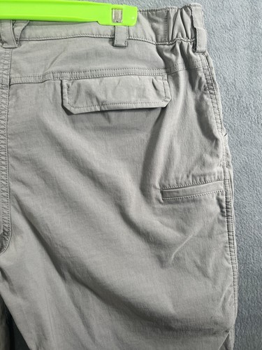 Duluth Trading Co Shorts Womens Size 16 Sage Green lightweight Cargo Hiking Work - 第 9/10 張圖片