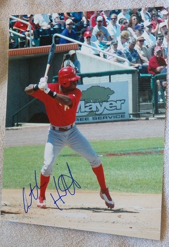 Philadelphia Phillies Anthony Hewitt Signed 8x10 Photo Auto