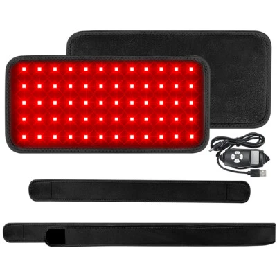 Near Infrared Red Light Therapy Waist Wrap Pad Belt For Neck Back Pain Relief