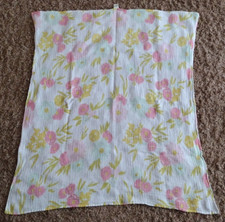 Cloud Island Muslin Swaddling Baby Blanket Large Floral Print 100 Cotton