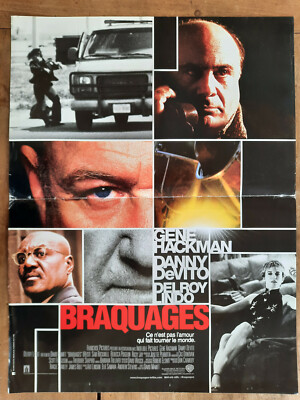 Plakat Raubüberfälle David Mamet Gene Hackman Danny De Vito 40x60cm