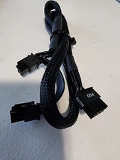 Seasonic 8-pin to Dual 6+2-pin PCI Express Power Cable 30" Long for Modular PSU