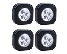 2x2 Pack Ultra Performance LED Puck Lights 2 pks of 2 = 4 - BATTERIES INCLUDED!